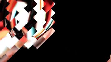 Geometric Abstract Pattern Digital Rendering photo