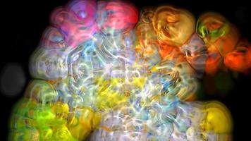 Abstract Colorful Bubbles photo