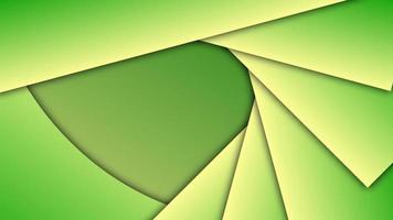 Abstract green geometric background. Vector illustration