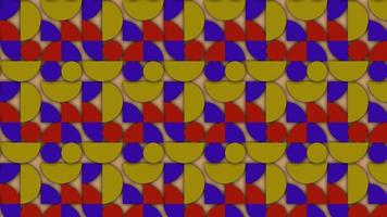 3d colorful pattern. Vector illustration