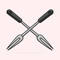 Cooking utensils set vector illustration