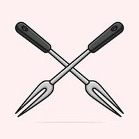 Cooking utensils set vector illustration