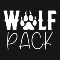 Wolf Vector T-shirt Design