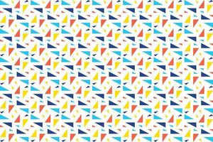 Colorful triangles pattern vector texture design