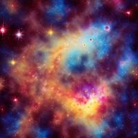 Starry Galaxy Nebula Space Background photo