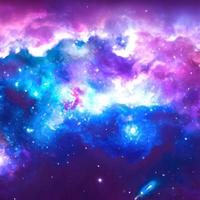 Starry Galaxy Nebula Space Background photo