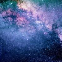 Starry Galaxy Nebula Space Background photo