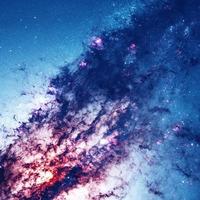 Starry Galaxy Nebula Space Background photo