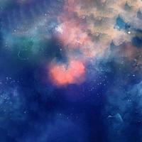 Starry Galaxy Nebula Space Background photo