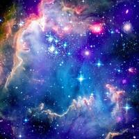 Starry Galaxy Nebula Space Background photo