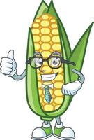 Cartoon Corn Sweet Vector