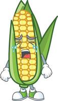 Cartoon Corn Sweet Vector