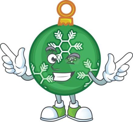 Green Christmas Ball