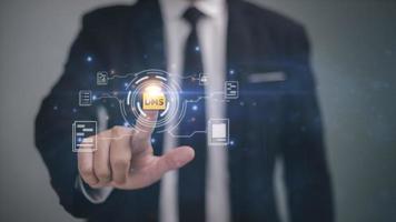 Business with Document Management System DMS Online Document Database and automated processes in file management Search and manage document database files online. photo