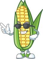 Cartoon Corn Sweet Vector