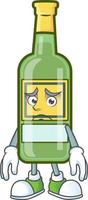 Cartoon Whiskey Bottle vector