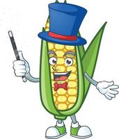 Cartoon Corn Sweet Vector