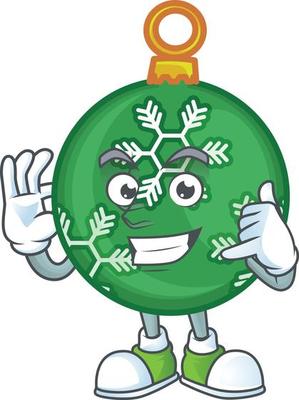 Green Christmas Ball