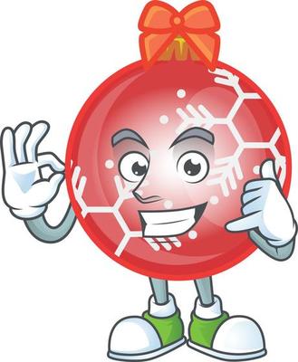Red Christmas Ball