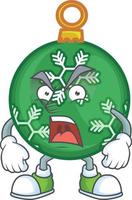 Green Christmas Ball vector