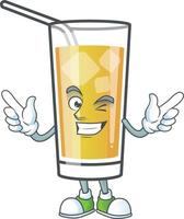 Cartoon Sweet Apple Cider Vector