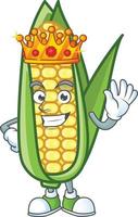 Cartoon Corn Sweet Vector