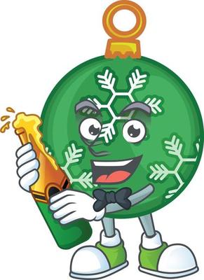 Green Christmas Ball