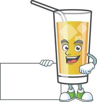 Cartoon Sweet Apple Cider Vector