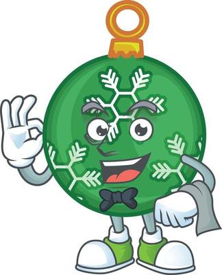 Green Christmas Ball