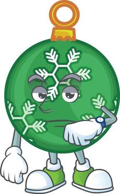 Green Christmas Ball