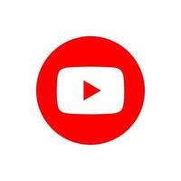 vector de logotipo de youtube, vector de icono de youtube, vector libre de símbolo de youtube