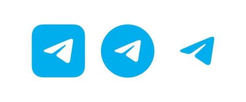 Telegram logo vector, Telegram icon free vector