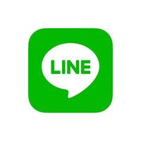 Line app logo, Line app symbol, Line icon free vector
