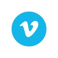 logotipo de vimeo, símbolo de vimeo, icono de vimeo vector gratis