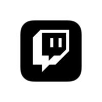 Twitch logo, Twitch icon, Twitch symbol free vector