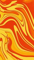 orange abstract background with psychedelic style photo