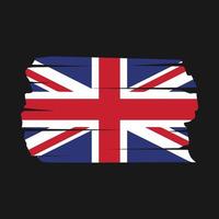 UK Flag Brush vector