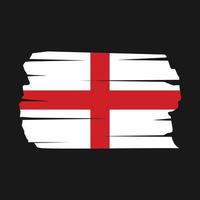 England Flag Brush vector