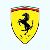 Scuderia Ferrari logo editorial