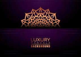 Luxury ornamental mandala background, arabesque style vector