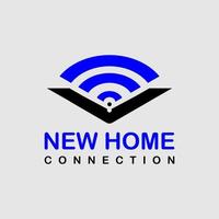 señal de casa y wi-fi como concepto de hogar inteligente vector