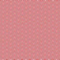 Red and white wave lines with seamless pattern texture background design. vector