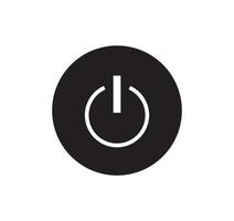 Power Button Icon Design vector