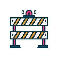 barrier icon for your website, mobile, presentation, and logo design. vector