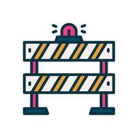 barrier icon for your website, mobile, presentation, and logo design. vector