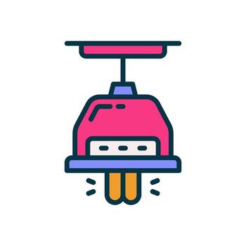 lamp icon for your website, mobile, presentation, and logo design. vector