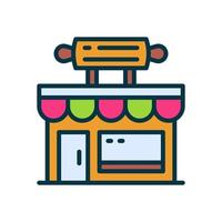 bakery shop icon for your website, mobile, presentation, and logo design. vector