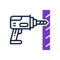 drill icon for your website, mobile, presentation, and logo design. vector