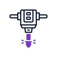 jack hammer icon for your website, mobile, presentation, and logo design. vector