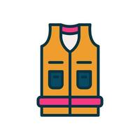 vest icon for your website, mobile, presentation, and logo design. vector